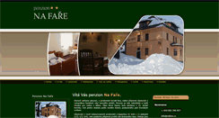 Desktop Screenshot of nafare.cz